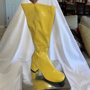 Patent Leather Boots